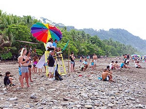 surf competition playa dominical